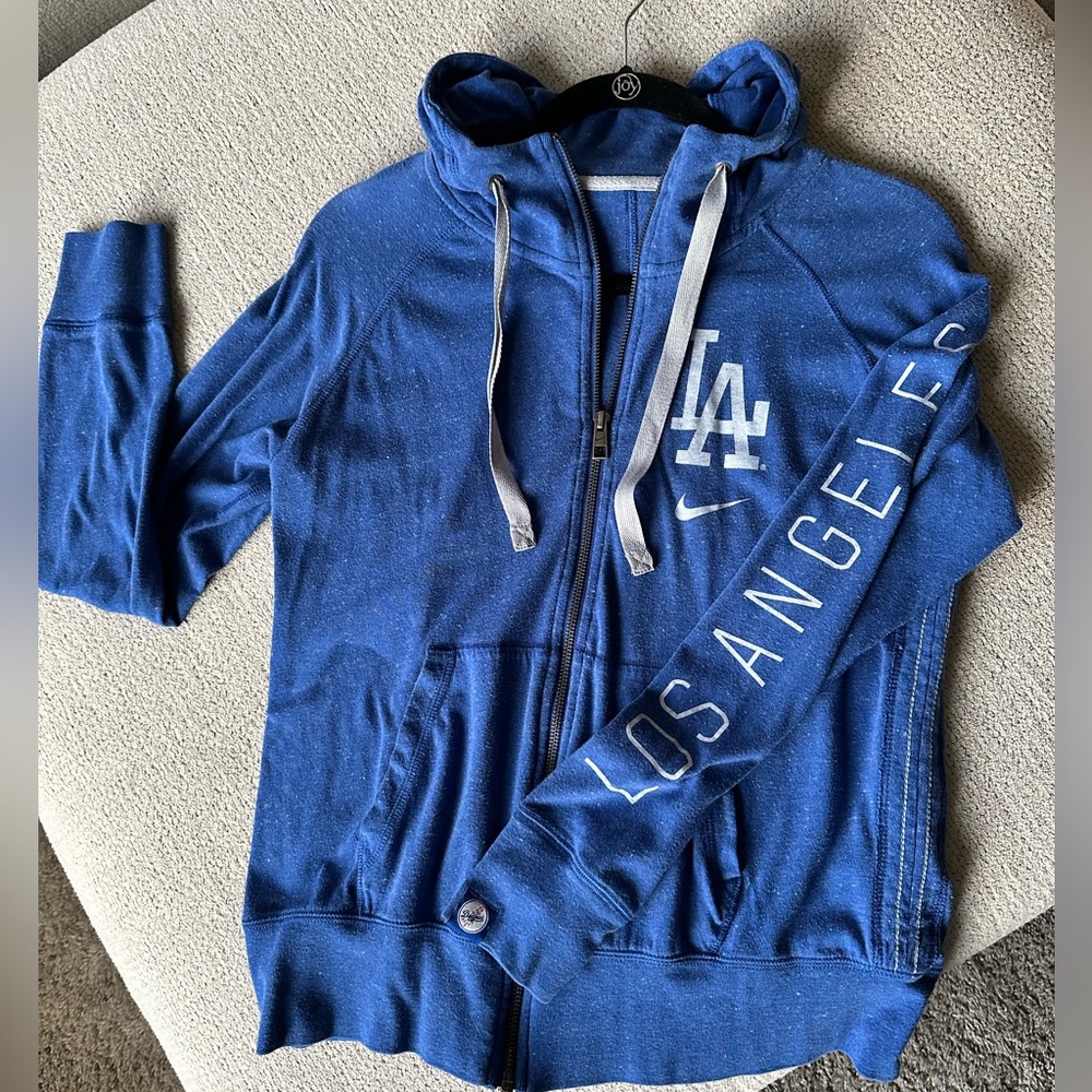Los Angeles Dodgers Nike Royal Full-Zip Hoodie